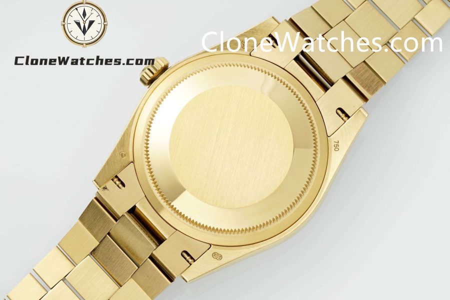 Rolex Super Clone Watches 1:1 Day Date 18K Gold White Dial 36mm m128238-0081 3255 Movement - Image 6