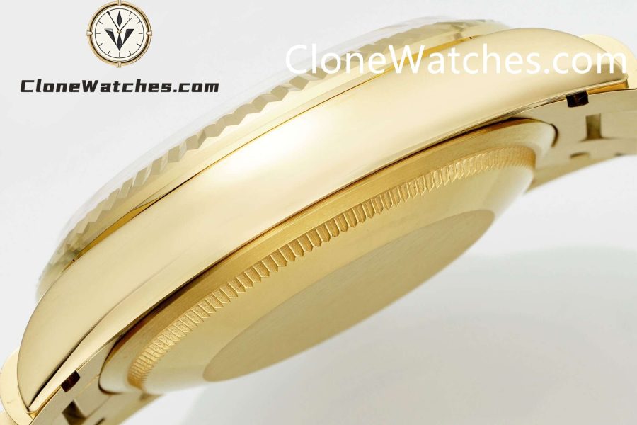 Rolex Super Clone Watches 1:1 Day Date 18K Gold White Dial 36mm m128238-0081 3255 Movement - Image 7