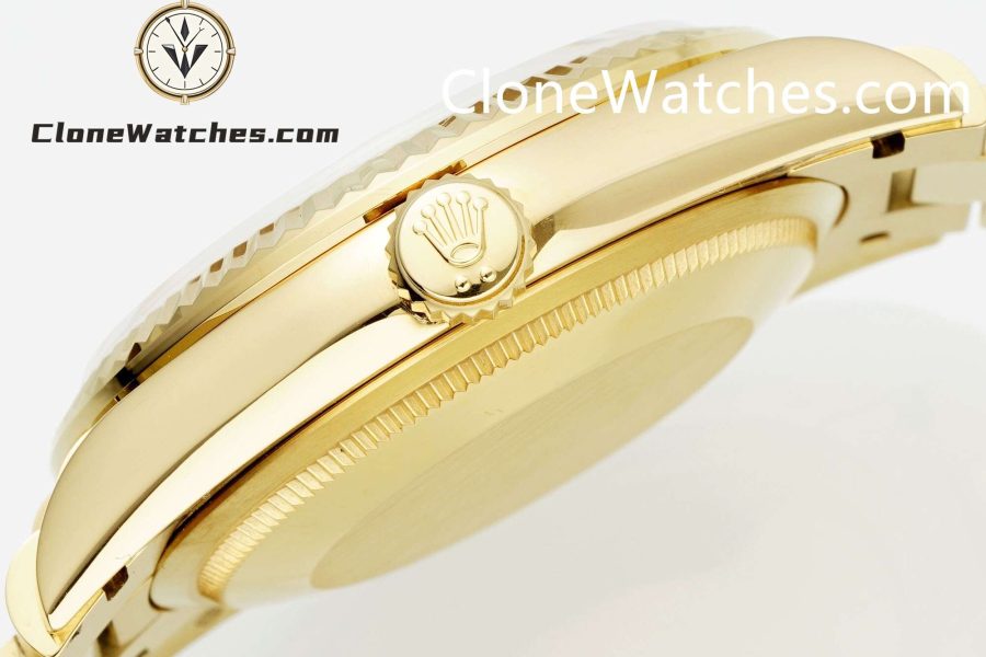 Rolex Super Clone Watches 1:1 Day Date 18K Gold White Dial 36mm m128238-0081 3255 Movement - Image 8