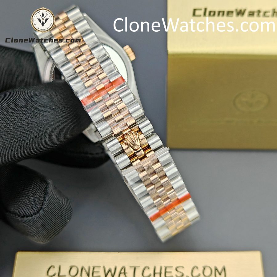 Rolex Super Clone Watches 1:1 DateJust m278381rbr-0016 Jubilee 31MM 2236 Movement - Image 11