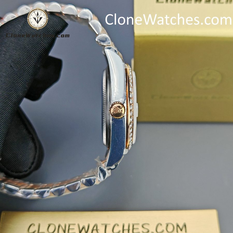 Rolex Super Clone Watches 1:1 DateJust m278381rbr-0016 Jubilee 31MM 2236 Movement - Image 6
