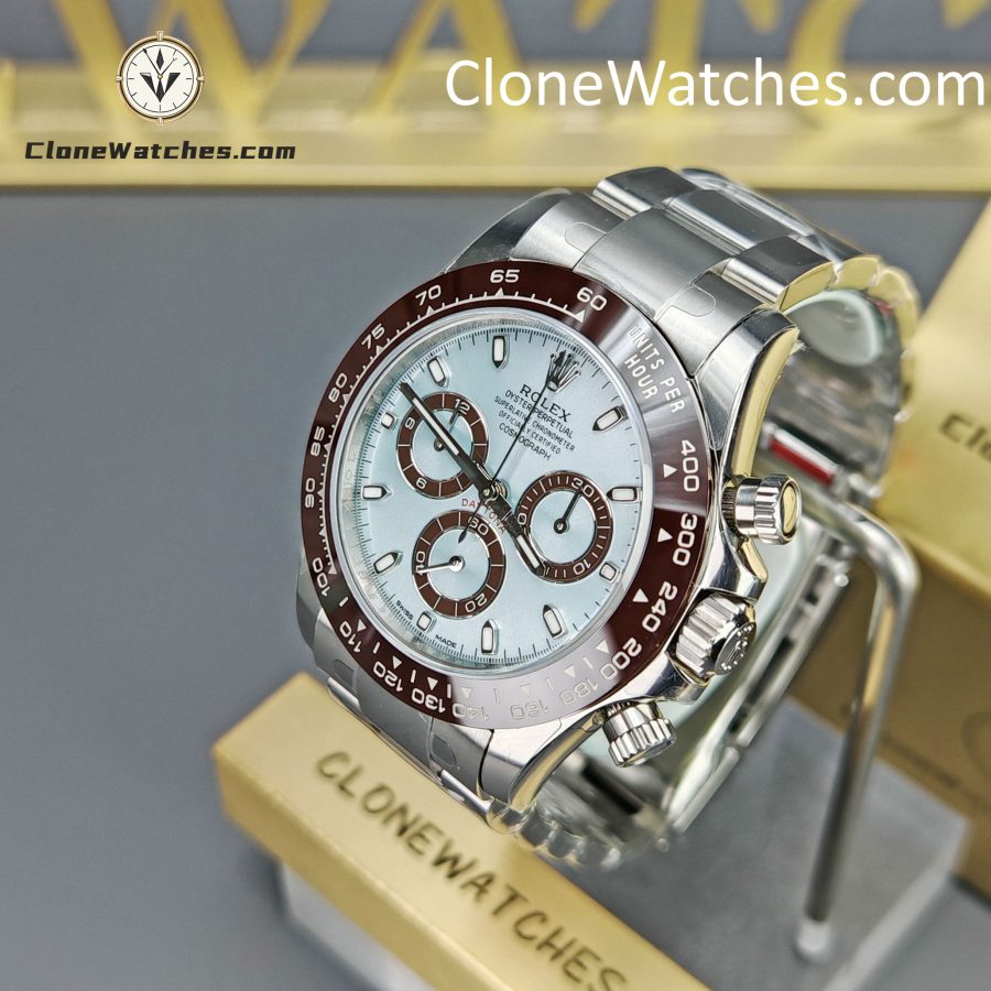 Rolex Super Clone Watches 1:1 ICE BLUE Daytona m116506-0001 4130 Movement - Image 3
