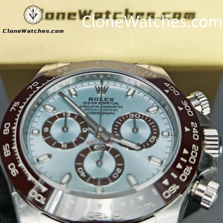 Rolex Super Clone Watches 1:1 ICE BLUE Daytona m116506-0001 4130 Movement - Image 14