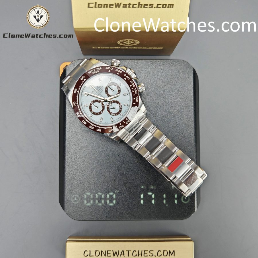 Rolex Super Clone Watches 1:1 ICE BLUE Daytona m116506-0001 4130 Movement - Image 17