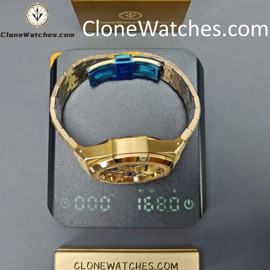 Audemars Piguet Super Clone Watches 1:1 Royal Oak Gold Dial 26240BA Selfwinding Chronograph - Image 16