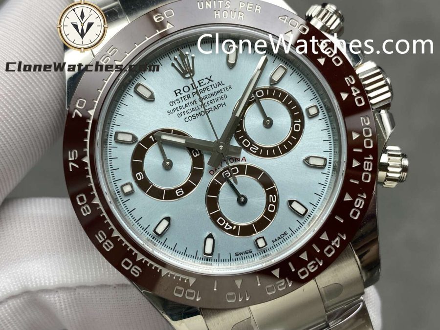 Rolex Super Clone Watches 1:1 ICE BLUE Daytona m116506-0001 4130 Movement - Image 2
