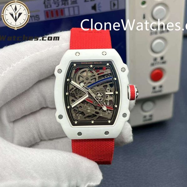 Super Clone Watches – Richard Mille RM 67 – 02 Red Strap