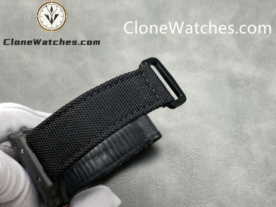 Richard Mille Super Clone Watches 1:1 RM 67 – 02 Carbon Tourbillon Black Strap - Image 9