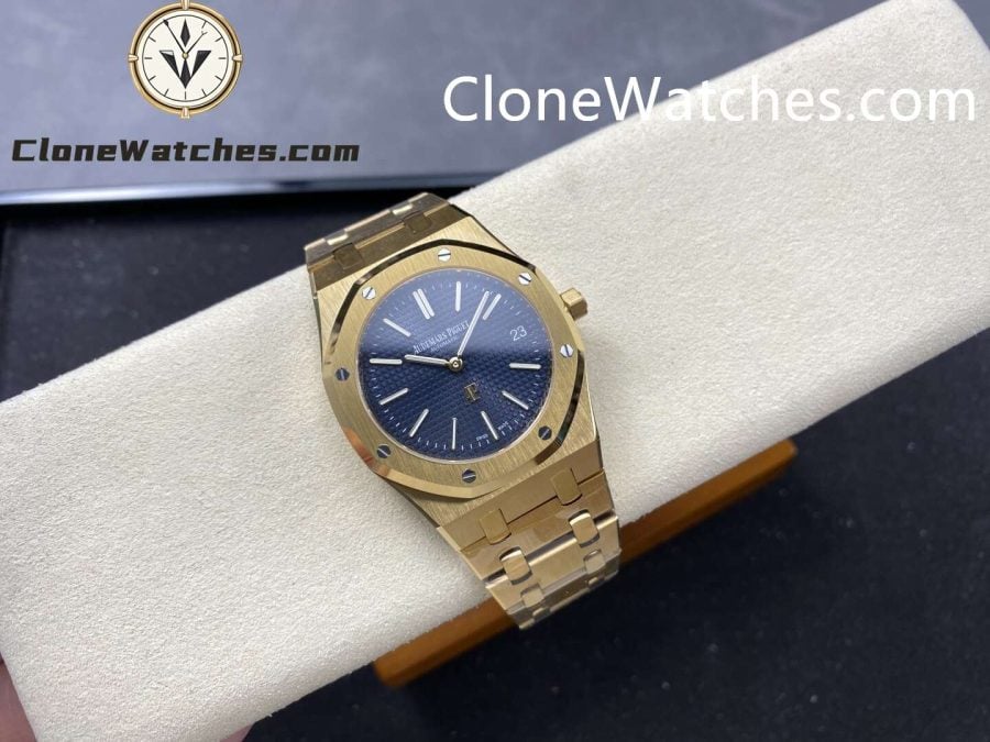 Audemars Piguet Super Clone Watches 1:1 Royal Oak 18K Gold 15202BA 39MM - Image 5