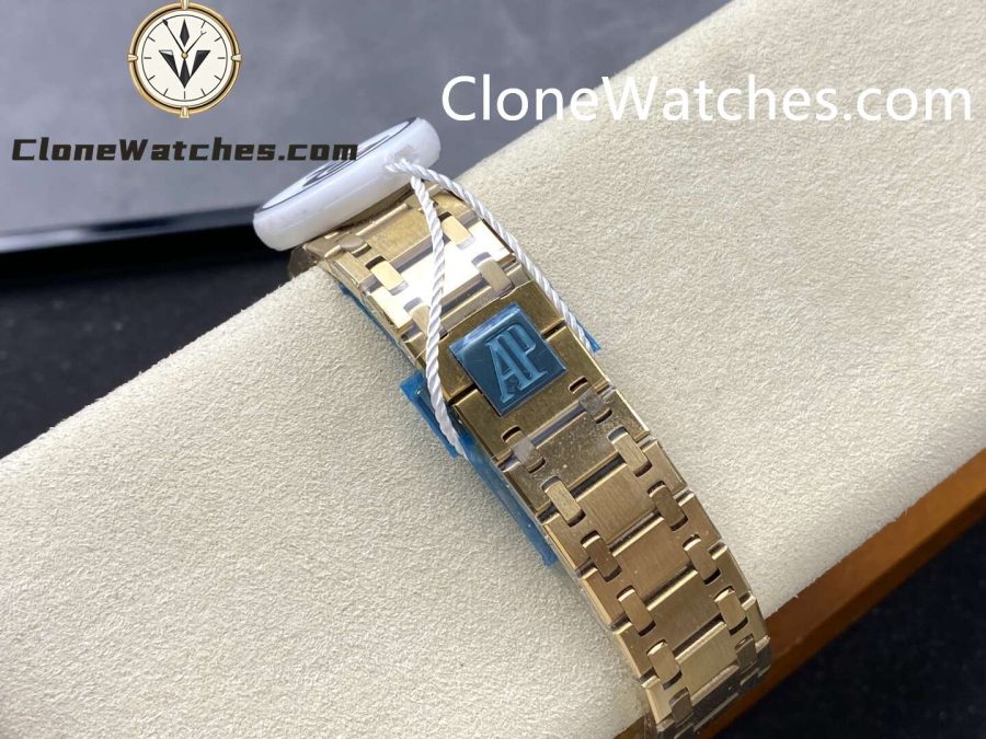 Audemars Piguet Super Clone Watches 1:1 Royal Oak 18K Gold 15202BA 39MM - Image 10