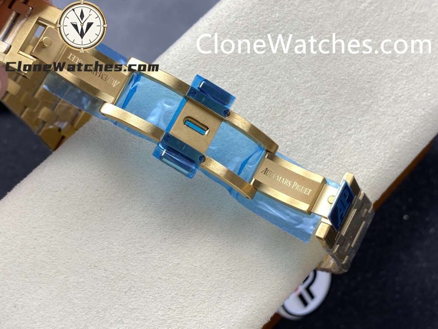 Audemars Piguet Super Clone Watches 1:1 Royal Oak 18K Gold 15202BA 39MM - Image 9