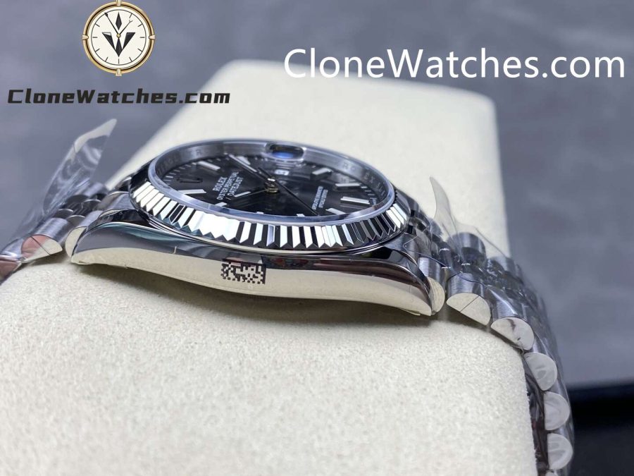 Rolex Super Clone Watches 1:1 DateJust Gray Dial m126334-0014 Jubilee 41MM 3235 Movement - Image 6