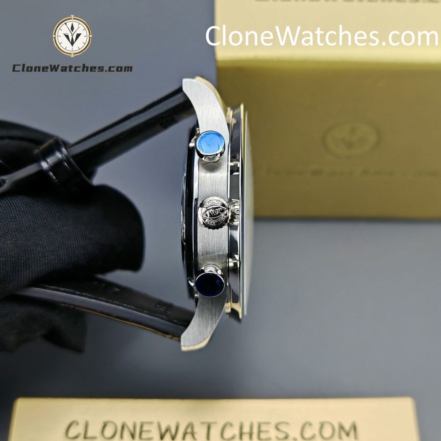 IWC Super Clone Watches 1:1 Portugieser Chronograph Silver Dial 41MM IW371445 - Image 6