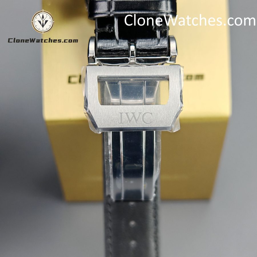 IWC Super Clone Watches 1:1 Portugieser Chronograph Silver Dial 41MM IW371445 - Image 11
