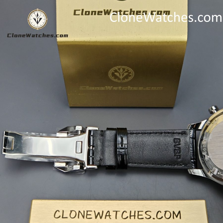 IWC Super Clone Watches 1:1 Portugieser Chronograph Silver Dial 41MM IW371445 - Image 9