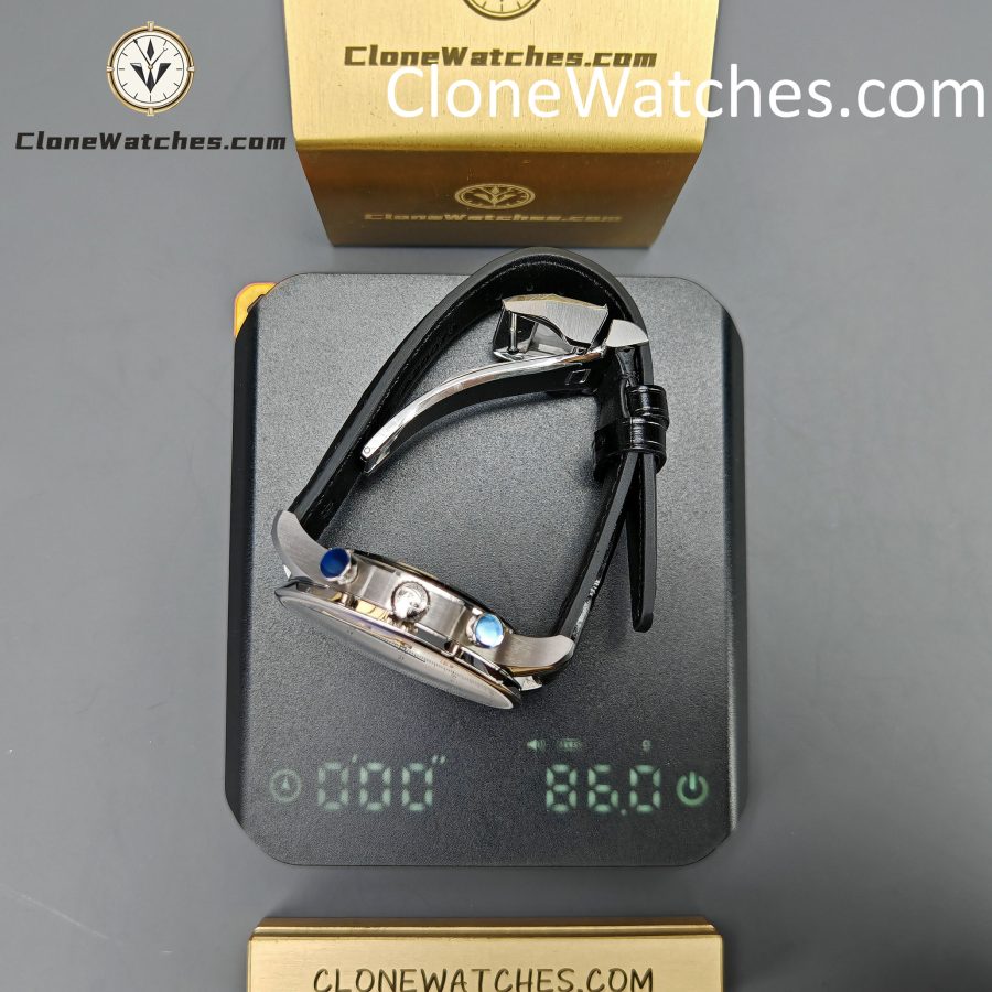 IWC Super Clone Watches 1:1 Portugieser Chronograph Silver Dial 41MM IW371445 - Image 13