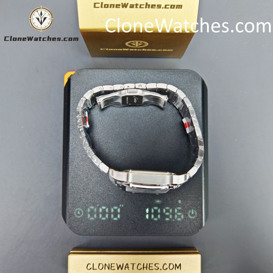 Cartier Super Clone Watches 1:1 Santos Series Green Dial 35.1MM WSSA0061 - Image 17
