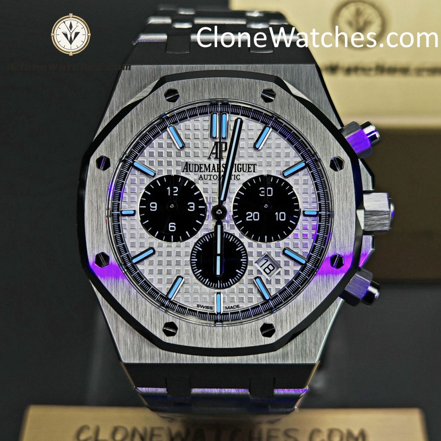 Audemars Piguet Super Clone Watches 1:1 Royal Oak White Dial 26331ST Selfwinding Chronograph - Image 2