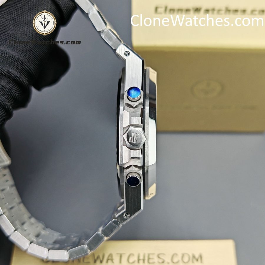 Audemars Piguet Super Clone Watches 1:1 Royal Oak White Dial 26331ST Selfwinding Chronograph - Image 8