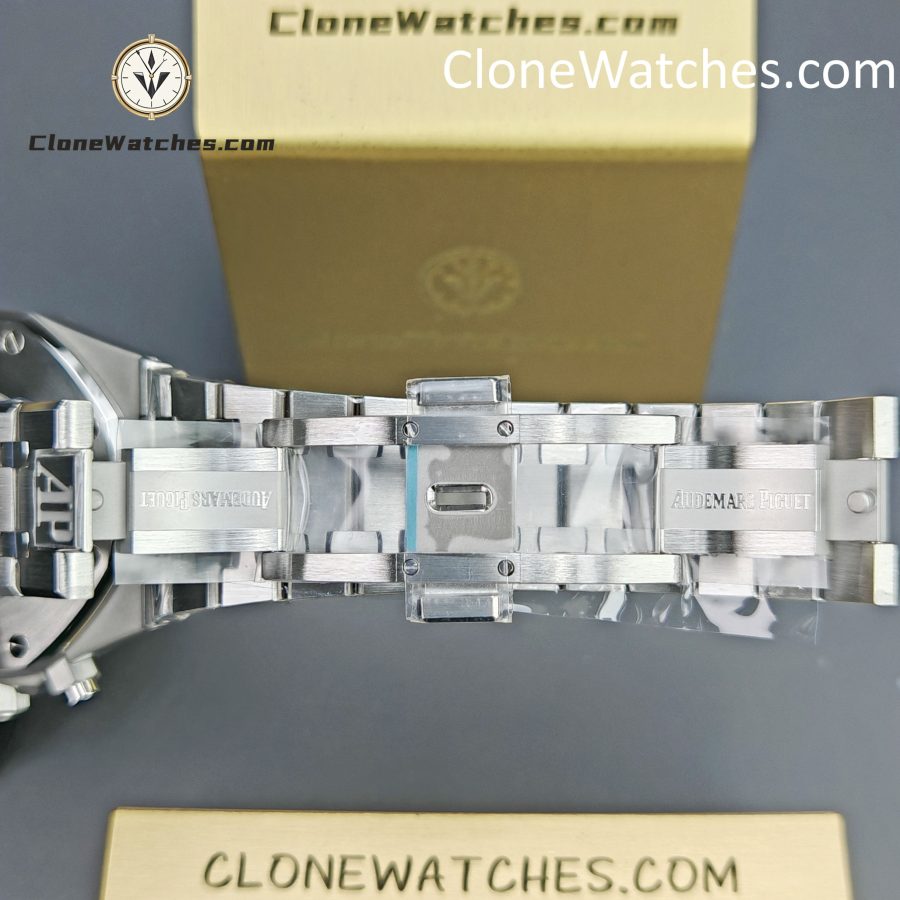 Audemars Piguet Super Clone Watches 1:1 Royal Oak White Dial 26331ST Selfwinding Chronograph - Image 11