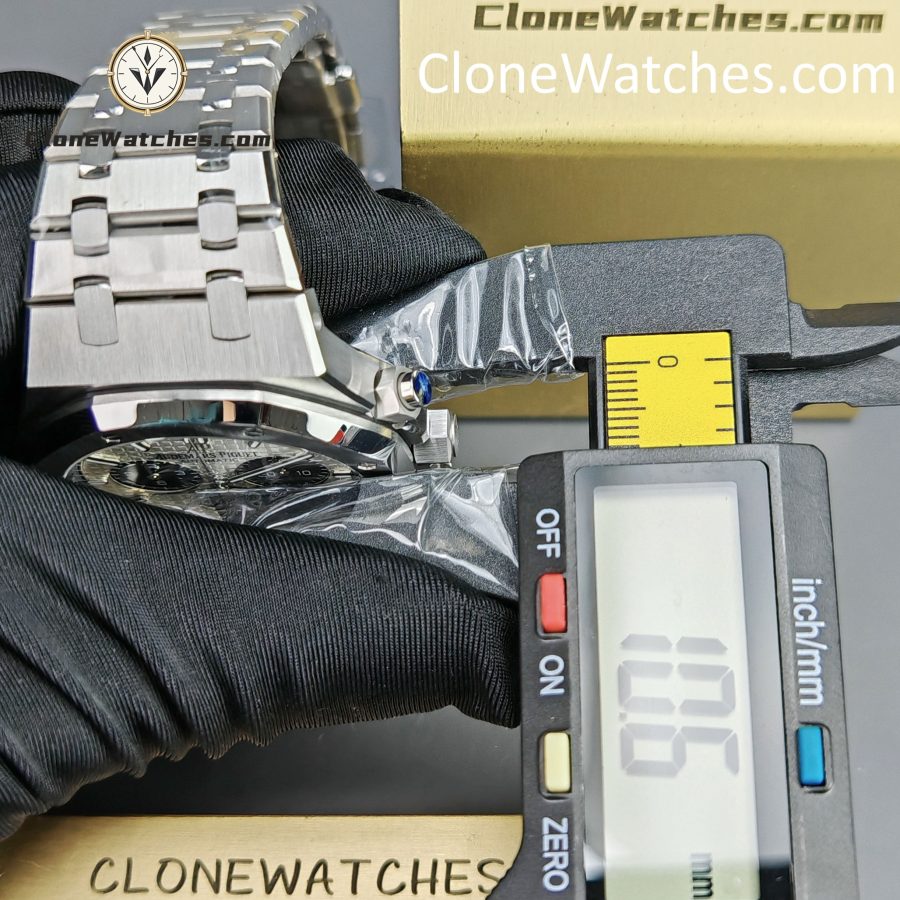 Audemars Piguet Super Clone Watches 1:1 Royal Oak White Dial 26331ST Selfwinding Chronograph - Image 15