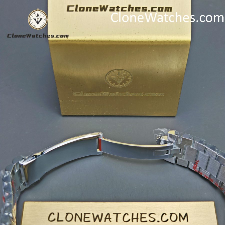 Rolex Super Clone Watches 1:1 Day Date Black Diamond Dial 40mm m228236-0004 3255 Movement - Image 12