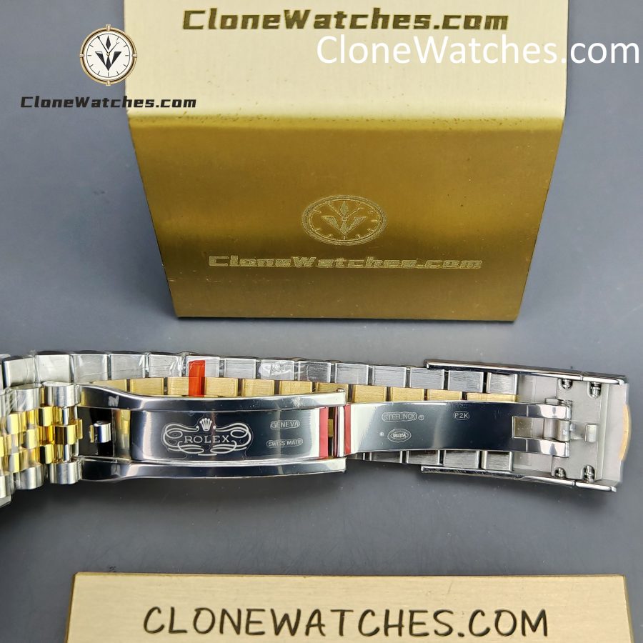 Rolex Super Clone Watches 1:1 DateJust Gold Dial m126233-0015 Jubilee 36MM 3235 Movement - Image 12