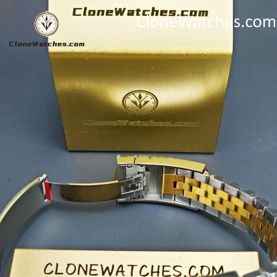 Rolex Super Clone Watches 1:1 DateJust Gold Dial m126233-0015 Jubilee 36MM 3235 Movement - Image 13
