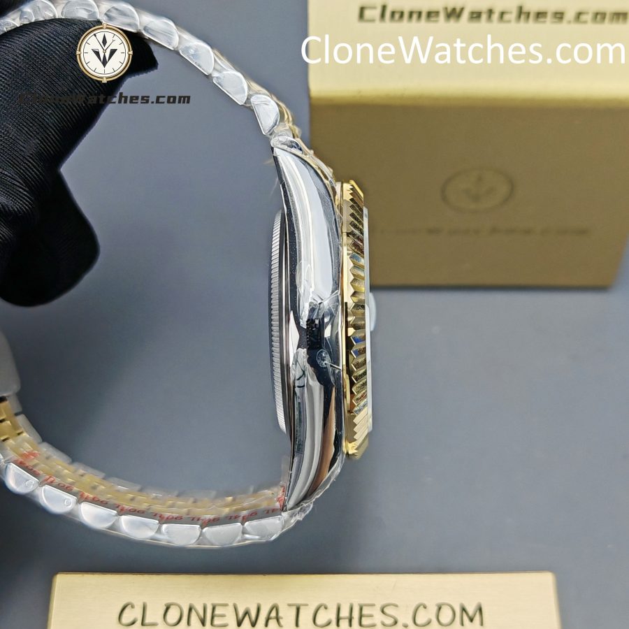 Rolex Super Clone Watches 1:1 Sky Dweller Black Dial Jubilee m336933-0004 9002 Movement - Image 9
