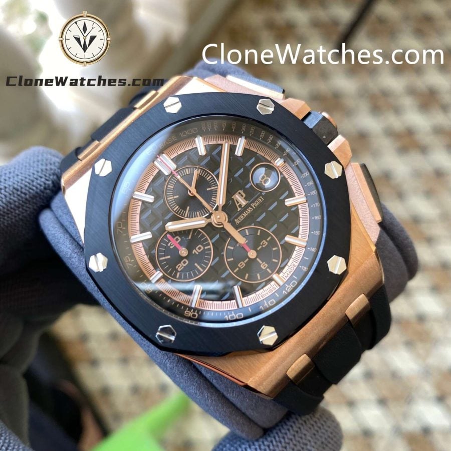 Audemars Piguet Super Clone Watches 1:1 Royal Oak Offshore Chronograph 26401RO 44MM - Image 4