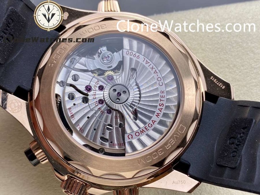 OMEGA Super Clone Watches 1:1 Seamaster Diver 300M Rose Gold 210.62.44.51.01.001 44MM - Image 7