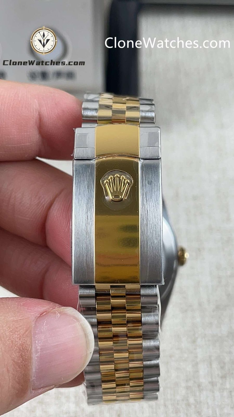 Rolex super replica watch 1:1 DateJust Black Diamond Dial m126333-0006 Jubilee 41MM 3235 movement - Image 6