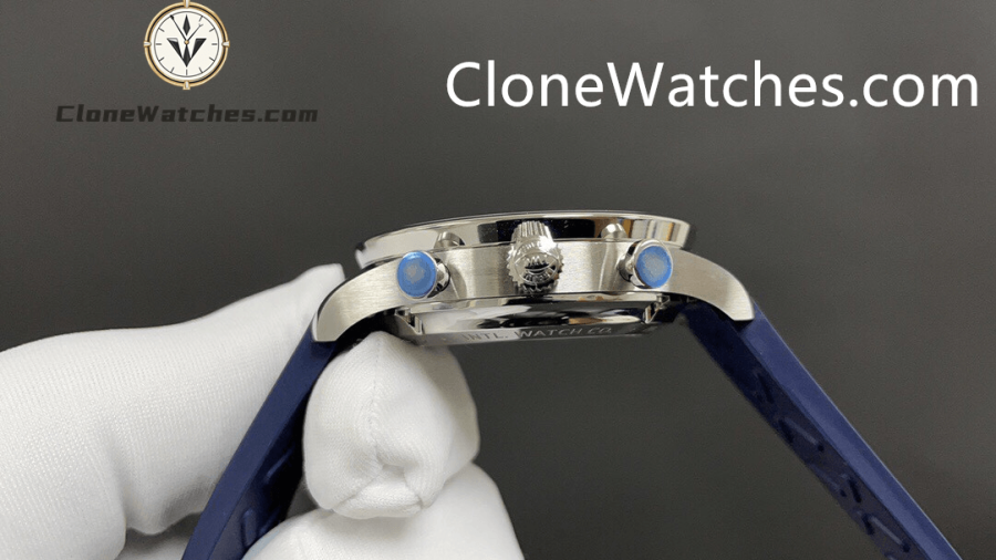 IWC Super Clone Watches 1:1 Portugieser Chronograph White Dial 41MM IW371620 - Image 4