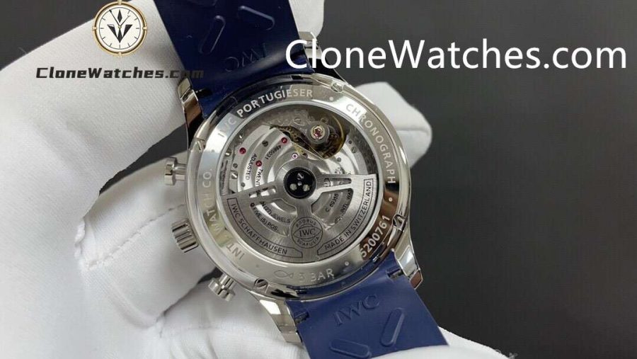 IWC Super Clone Watches 1:1 Portugieser Chronograph White Dial 41MM IW371620 - Image 3