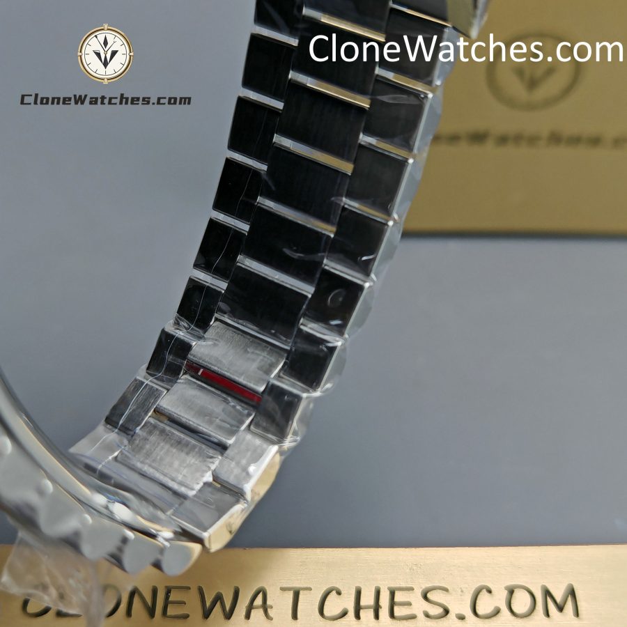 Rolex Super Clone Watches 1:1 Day Date White Roman Dial 40mm m228239-0046 VSF Version 3255 Movement - Image 13
