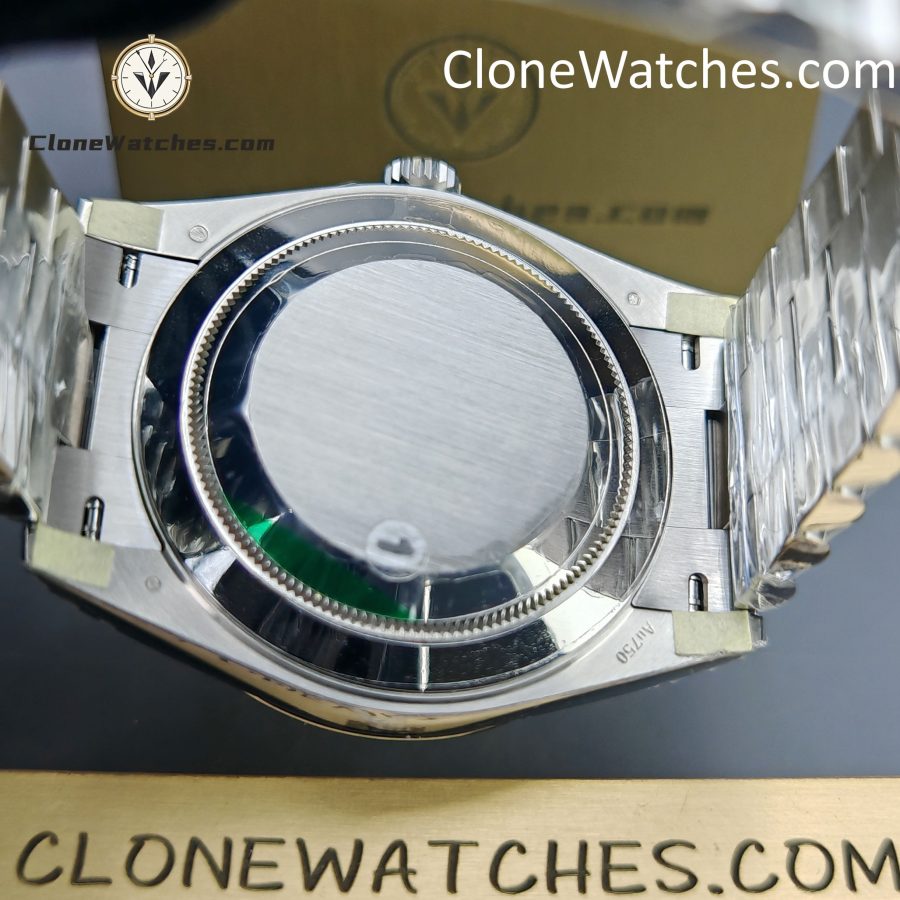 Rolex Super Clone Watches 1:1 Day Date White Roman Dial 40mm m228239-0046 VSF Version 3255 Movement - Image 10