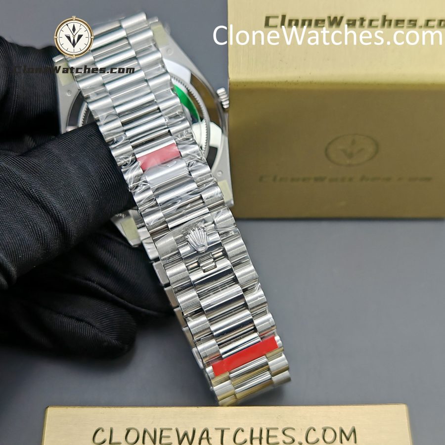 Rolex Super Clone Watches 1:1 Day Date Blue Dial 40mm m228239-0007 VSF Version 3255 Movement - Image 14