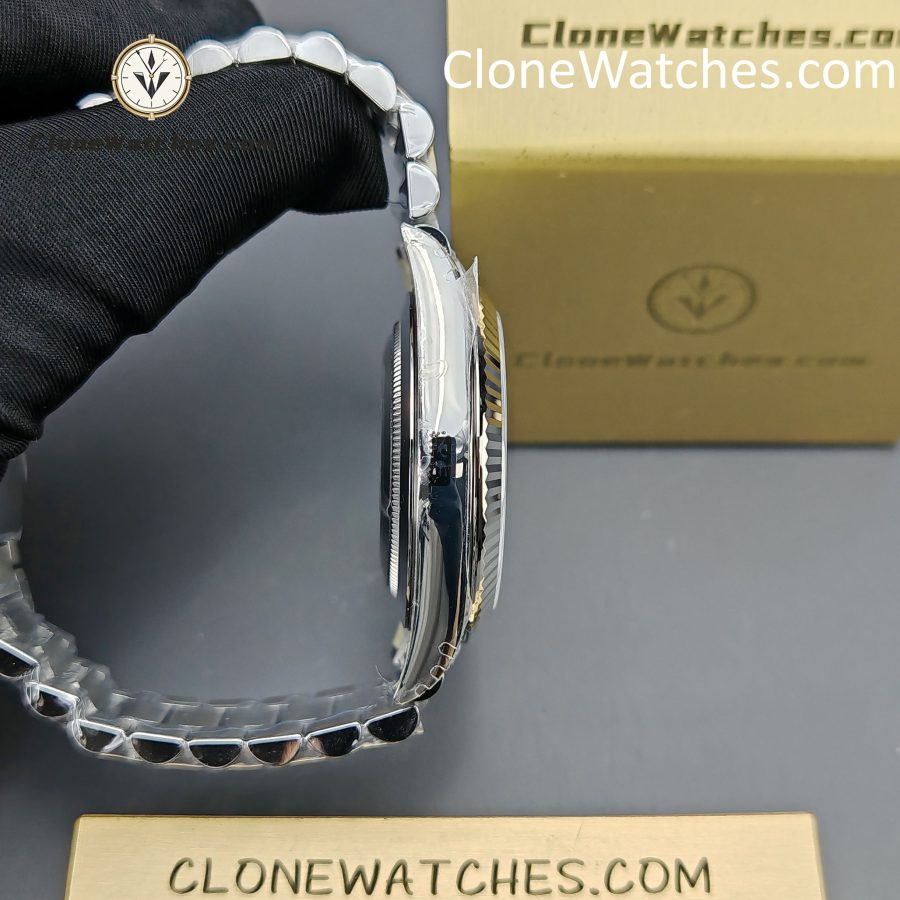Rolex Super Clone Watches 1:1 Day Date Blue Dial 40mm m228239-0007 VSF Version 3255 Movement - Image 8