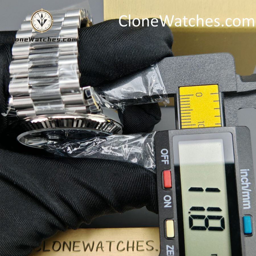 Rolex Super Clone Watches 1:1 Day Date Blue Dial 40mm m228239-0007 VSF Version 3255 Movement - Image 16