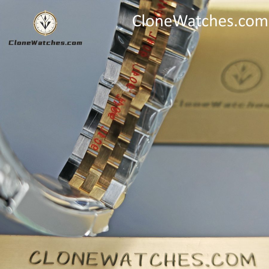 Rolex Super Clone Watches 1:1 DateJust Gold Diamond Dial m126233-0017 Jubilee 36MM 3235 Movement - Image 13
