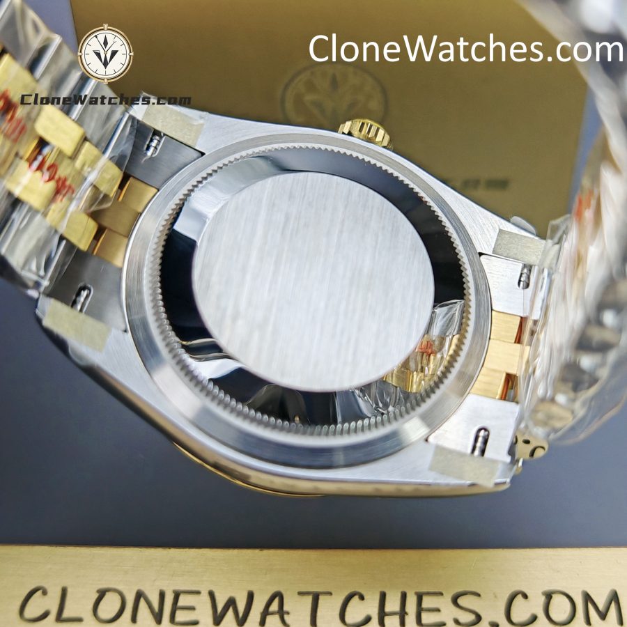 Rolex Super Clone Watches 1:1 DateJust Gold Diamond Dial m126233-0017 Jubilee 36MM 3235 Movement - Image 10
