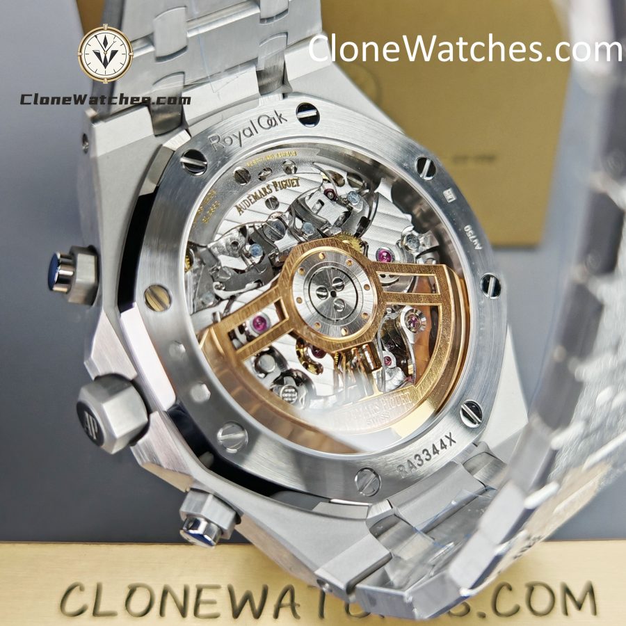 Audemars Piguet Super Clone Watches 1:1 Royal Oak Grey & Black Dial 26240BC Selfwinding Chronograph - Image 11