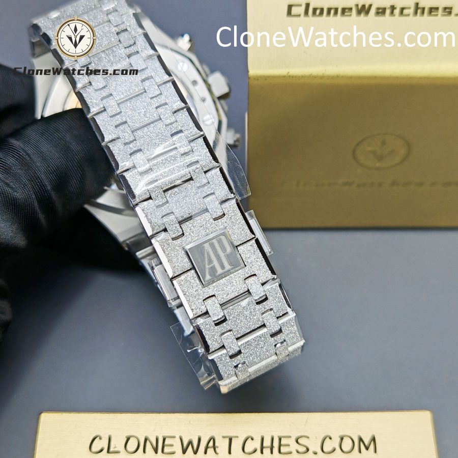 Audemars Piguet Super Clone Watches 1:1 Royal Oak Black & Silver Dial 26239BC Selfwinding Chronograph - Image 14