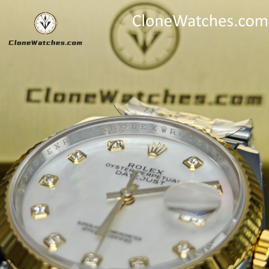Rolex Super Clone Watch 1:1 DateJust m126233-0023 Mother-of-pearl Dial Jubilee 36MM 3235 Movement - Image 6