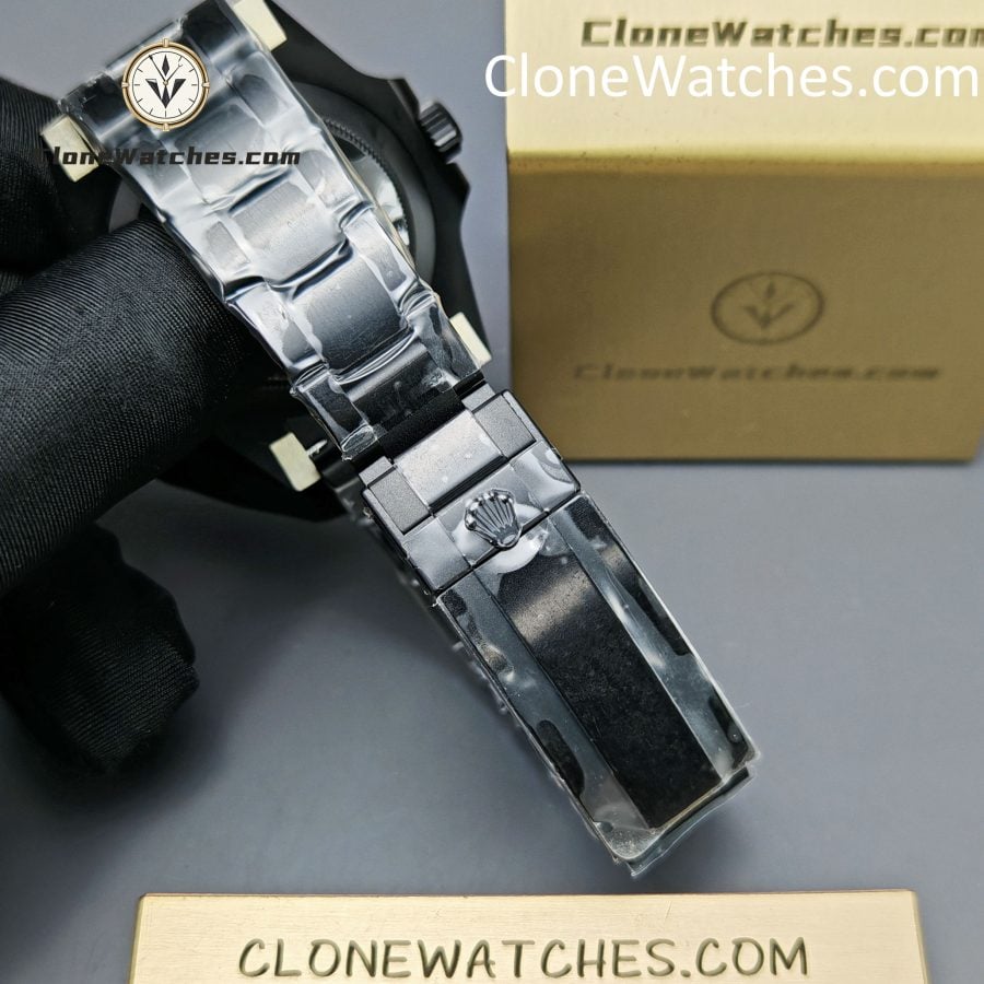 Modified Super Clone Watches 1:1 DiW Rolex Submariner Carbon fiber Gradient Orange Dial 3235 Movement 41mm - Image 14