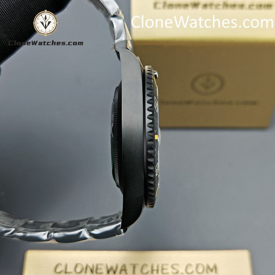 Modified Super Clone Watches 1:1 DiW Rolex Submariner Carbon fiber Gradient Orange Dial 3235 Movement 41mm - Image 10
