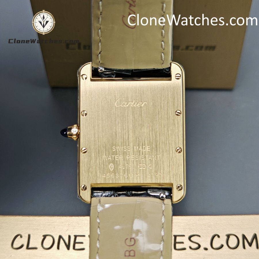 Cartier Super Clone Watches 1:1 Tank White Dial 33.7*25.5MM WGTA0067 - Image 11