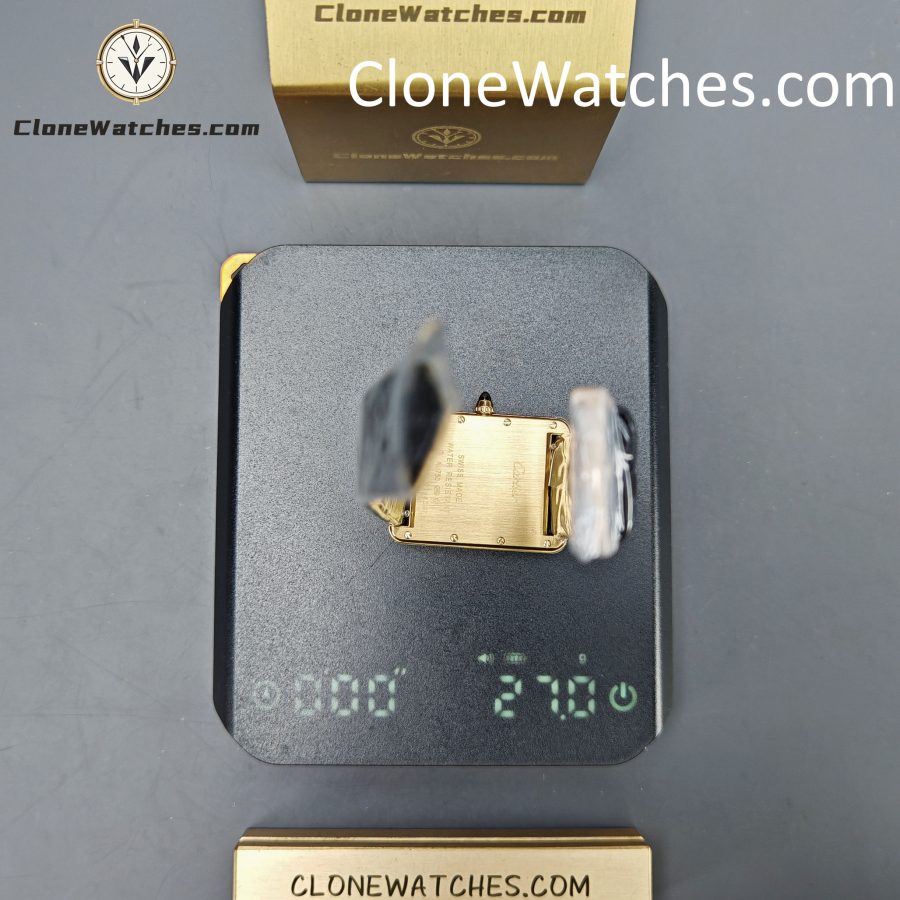 Cartier Super Clone Watches 1:1 Tank White Dial 33.7*25.5MM WGTA0067 - Image 13