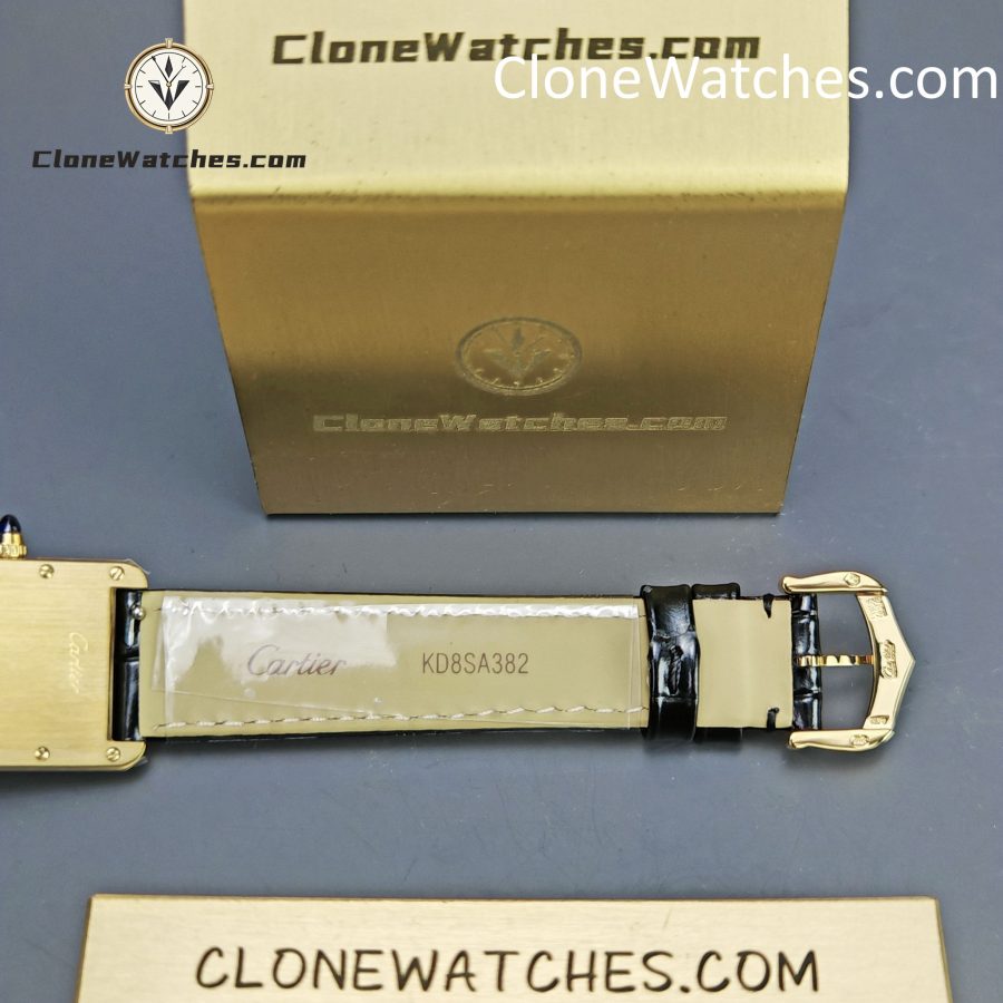 Cartier Super Clone Watches 1:1 Tank Louis Small model quartz movement 29.5 x 22MM WGTA0342 - Image 12