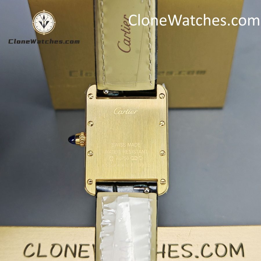 Cartier Super Clone Watches 1:1 Tank Louis Small model quartz movement 29.5 x 22MM WGTA0342 - Image 8
